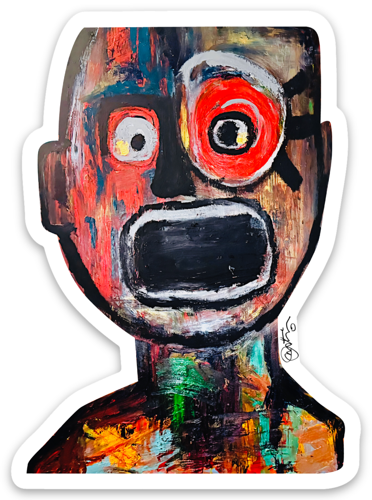 J Barton Art Stickers