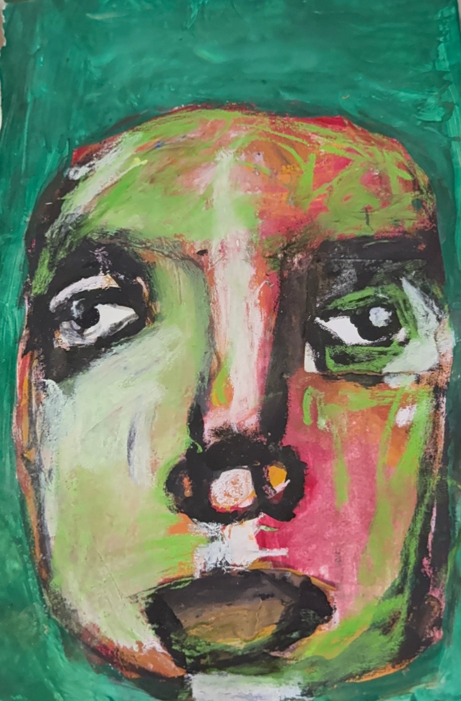 “Envy”—Original Pastel Portrait
