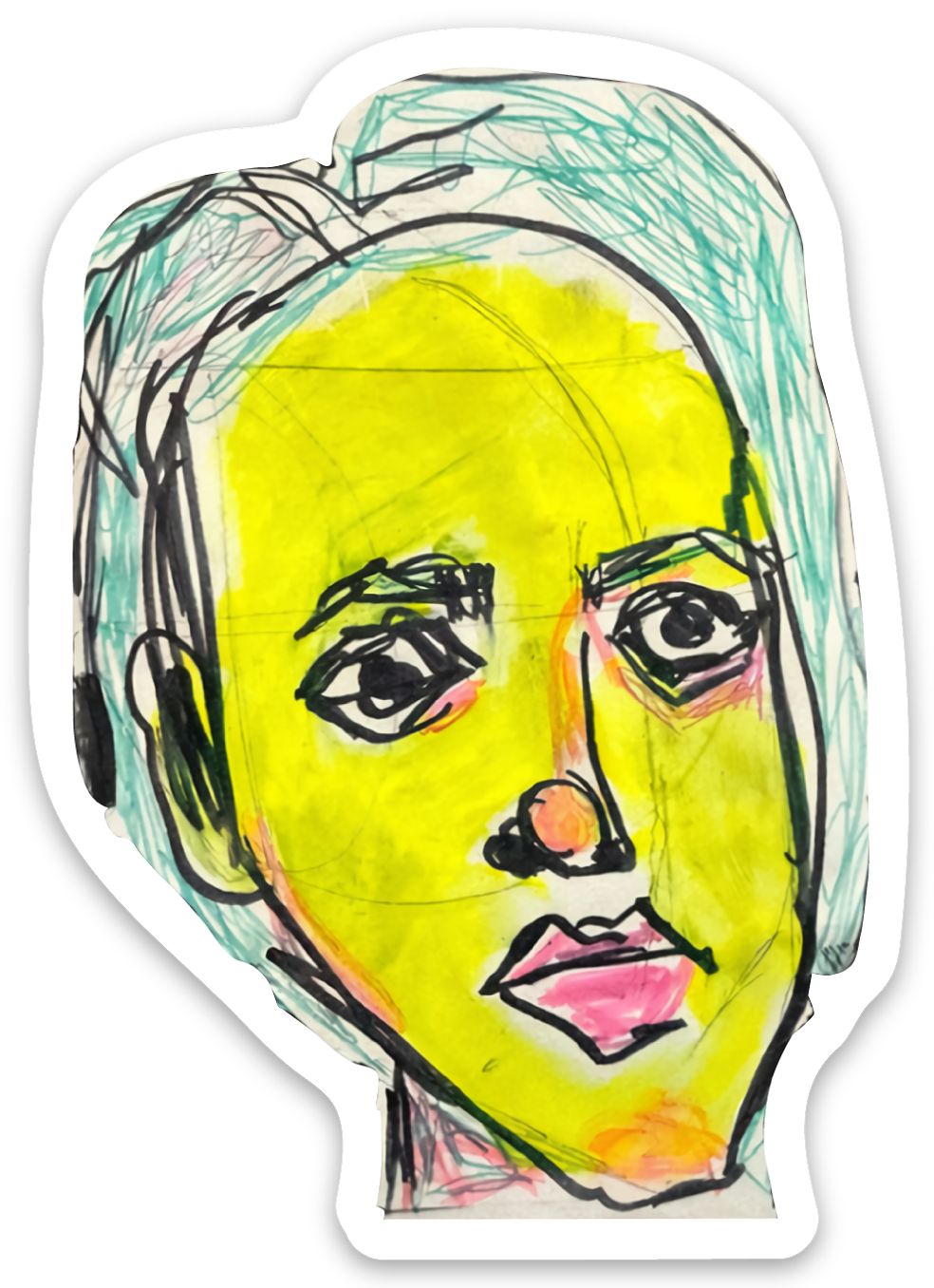 J Barton Art Stickers